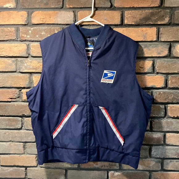 nepthune garment company Other - Vintage USPS Vest Neptune Garment Company Men’s L/XL insulated